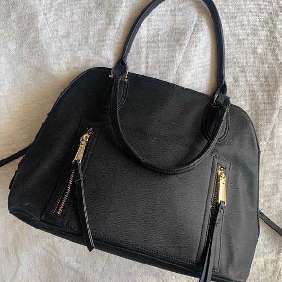 Steve Madden Black 3-Pocket Purse - Picture 2 of 3